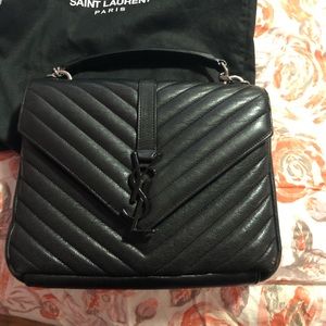 YSL sac mng coll med ave bou/ black